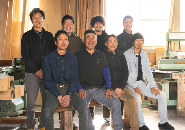 自社大工による施工