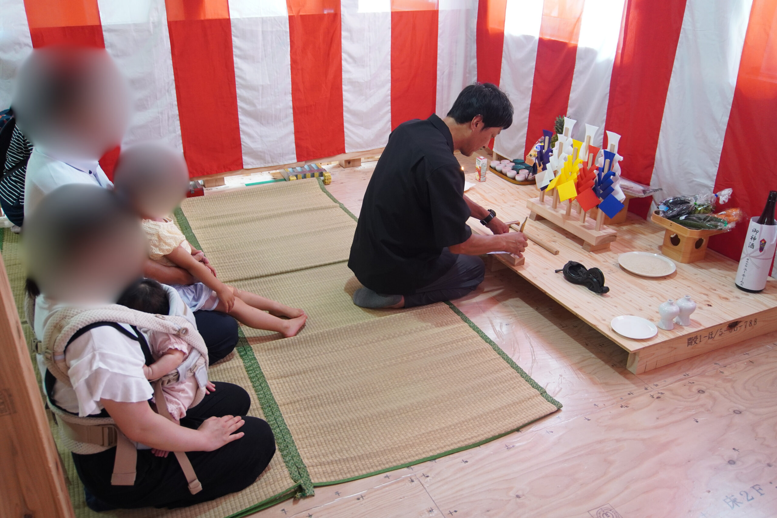 上棟式と、夏季休業日のお知らせ ブログ画像 2